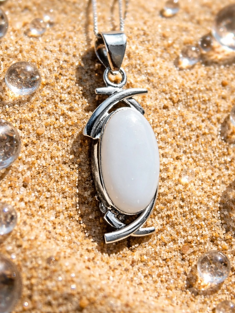 White Opal Necklace